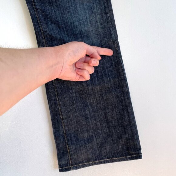 CITIZENS OF HUMANITY COH Ingrid Stretch #002 Low Waist Flare Jean Dark Wash 24 - Picture 10 of 16
